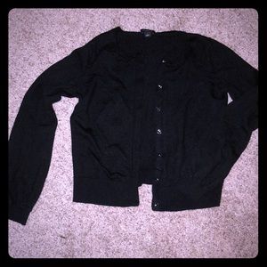 Ann Taylor Black Cardigan